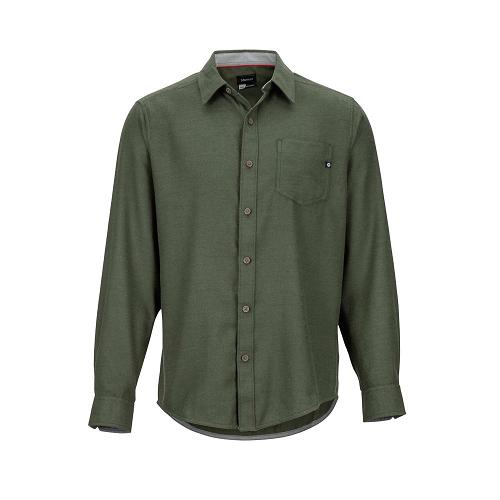 Marmot Clothes Red Green NZ - Hobson Shirts Mens NZ974128